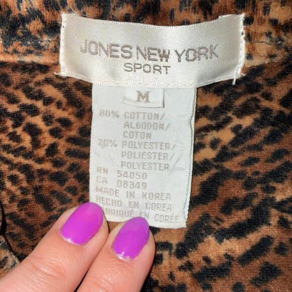 90s y2k grunge punk Super soft leopard print vintage jacket - Picture 4 of 5